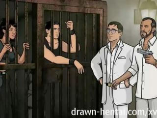 Archer 無盡 - 監獄 性別 視頻 同 lana