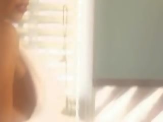 Blonde bombshell Brianna Beach is spit roasted between a duo of alluring dicks