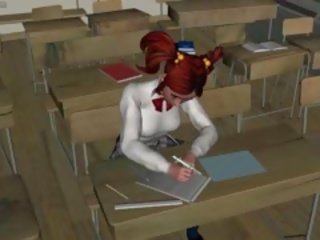 Živý studentská saje ji učitel šachta