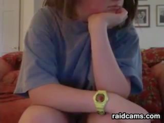 Shy Hairy Webcam damsel