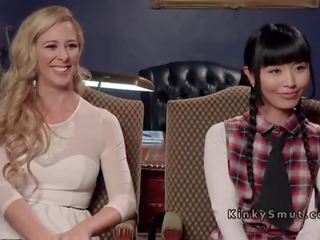 Foreign student temmi berilen with zoňtar kirli clip in 3 adam