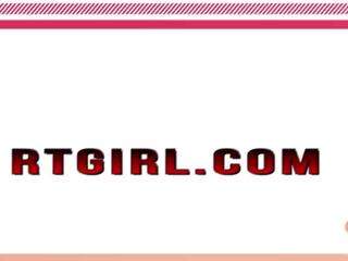 Delightful asian teen shemale kisses her nice peter on webcam
