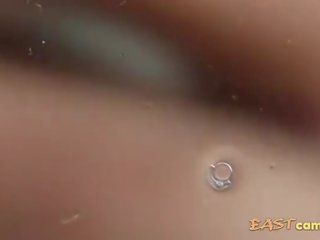 Macro 近 向上 卡明 上 玻璃