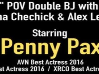 Gingerbush penny pax & adriana chechik eszik elélvezés!