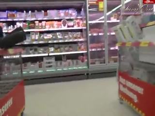 Lucy Cat - Public xxx video at the Market - 2