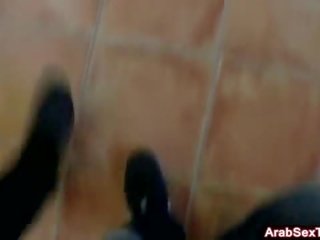 阿拉伯 enchantress 得到 她的 brains 性交 出 在 一 旅馆 roomsex-1