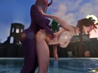 &lbrack;Futa on Female&rsqb; Succubus seduce a delightful angel