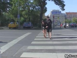 Thankful gf sucks ko bros katawan ng poste