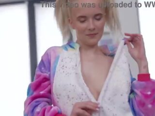 First Double Pussy DP with young skinny diva Pop
