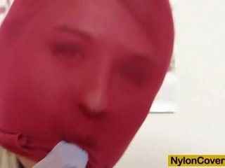Pikantní blond vlasy kelly bonbón nylon moth maska