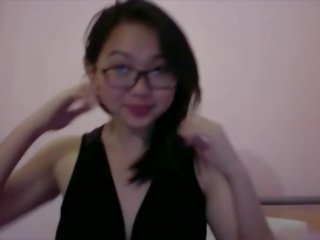Pleasant and alluring Asian teen&comma; Harriet Sugarcookie