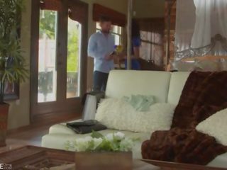 Must see interracial sex clip with Channel Heart working her big bubble butt