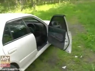 Perek mouthfucked on the side of the road