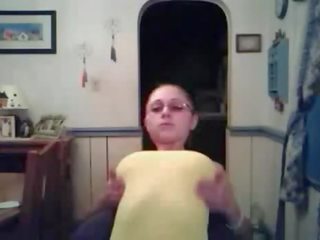 Skinny babe With Huge Tits Chatting With Me