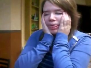 Young female Pee's Her Pants