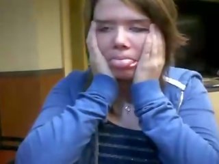 Young female Pee's Her Pants