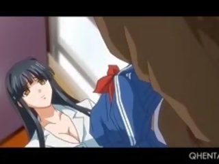 Hentaý school gurjak gangbanged by her teachers and facialized