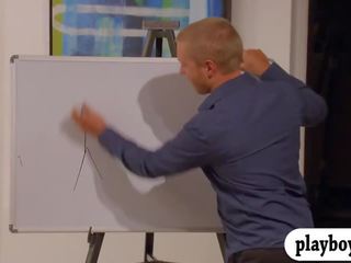 Páry skupinový s několik swingers