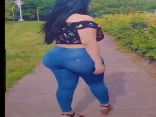 Lorena 爱 到 vid 离 她的 屁股 在 公