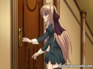 Transgender fucked dalam sekolah tandas pada hentai filem