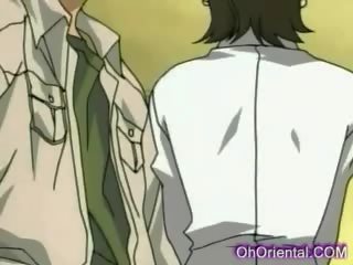 호리는 브루 넷의 사람 사업 여성 겁에 질린 벌거 벗은