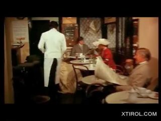 Slutty bavarian chicks sharing member in retro clip