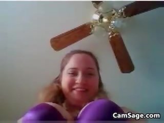 Sweet BBW Teasing Live