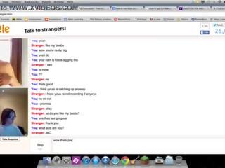 Omegle fancy woman