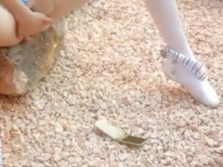 嬌小 枯瘦 娃娃 自慰