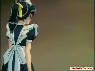 Maid Japanese hentai bondaged