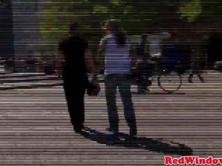 Punk dutch slut riding tourist johnson