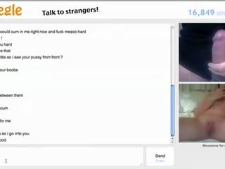 Raddoppiare masturbazione omegle privato sporco clip chiacchierare