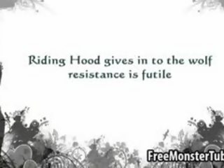 3d red nunggang hood gets fucked by the big bad wolf