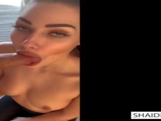 Flirty Beach daughter Loves Big Dick&comma; Swallows Cum & Gets A Golden Shower - Shaiden Rogue