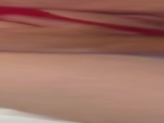 Рус syssy femboy същество прецака с тя червен gstring
