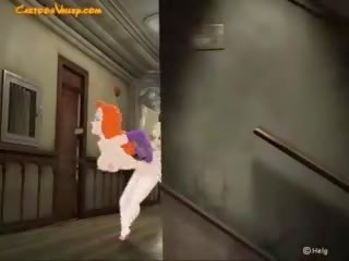 Famous uly emjekli multik characters get a çuň dicking