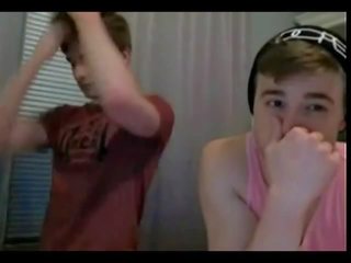 Two outstanding striplings Fucking Around On Cam