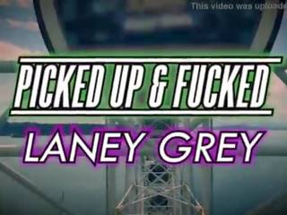 Laney kulay-abo makakakuha ng pinili pataas at fucked & creampied sa pamamagitan ng laz fyre