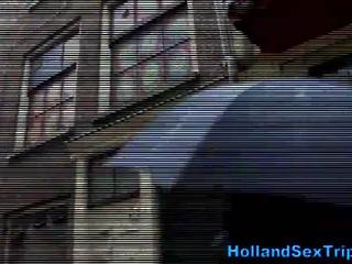 European prostitute gets fingered