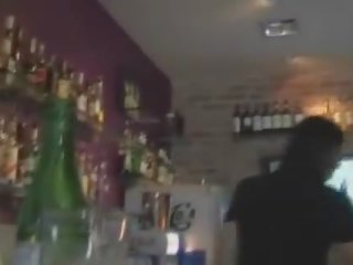 Tšehhi tänavad hämmastav täiskasvanud klamber sisse pub toilets