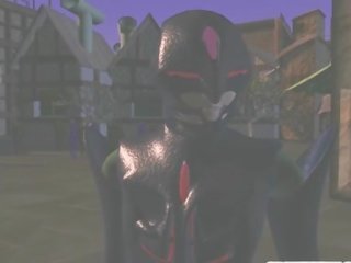 3d anime batgirl splendid riding member