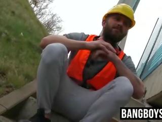 Bearded 同性戀 吸 peter 為 現金 外