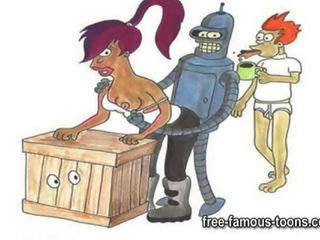 Slavný toons tvrdéjádro dospělý klip