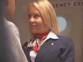 It produces love to the cabin attendant 3(censored -)