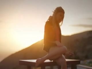 Sunset In Malibu In Art Undressing clip