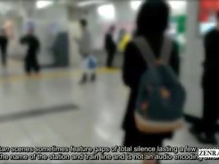 Japanese mistress real chikan train experience