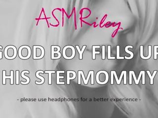 Eroticaudio - good adolescent fills up his stepmommy