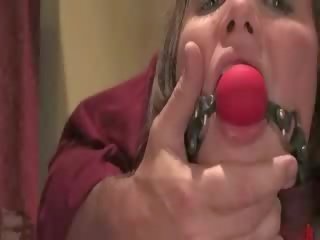 Captivating brunette with amazing firm boobs gets her ass spanked by bold youth