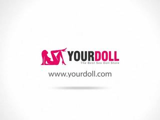 Yourdoll 실리콘 인형 씨발 나의 젊은 여자 친구 에 그만큼 침실