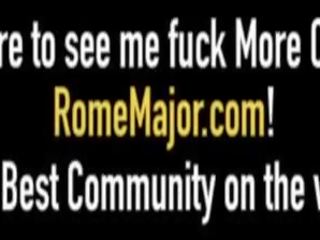 Top goditjes e zezë e pisët film me cherise rozy & bbc rome major&excl;